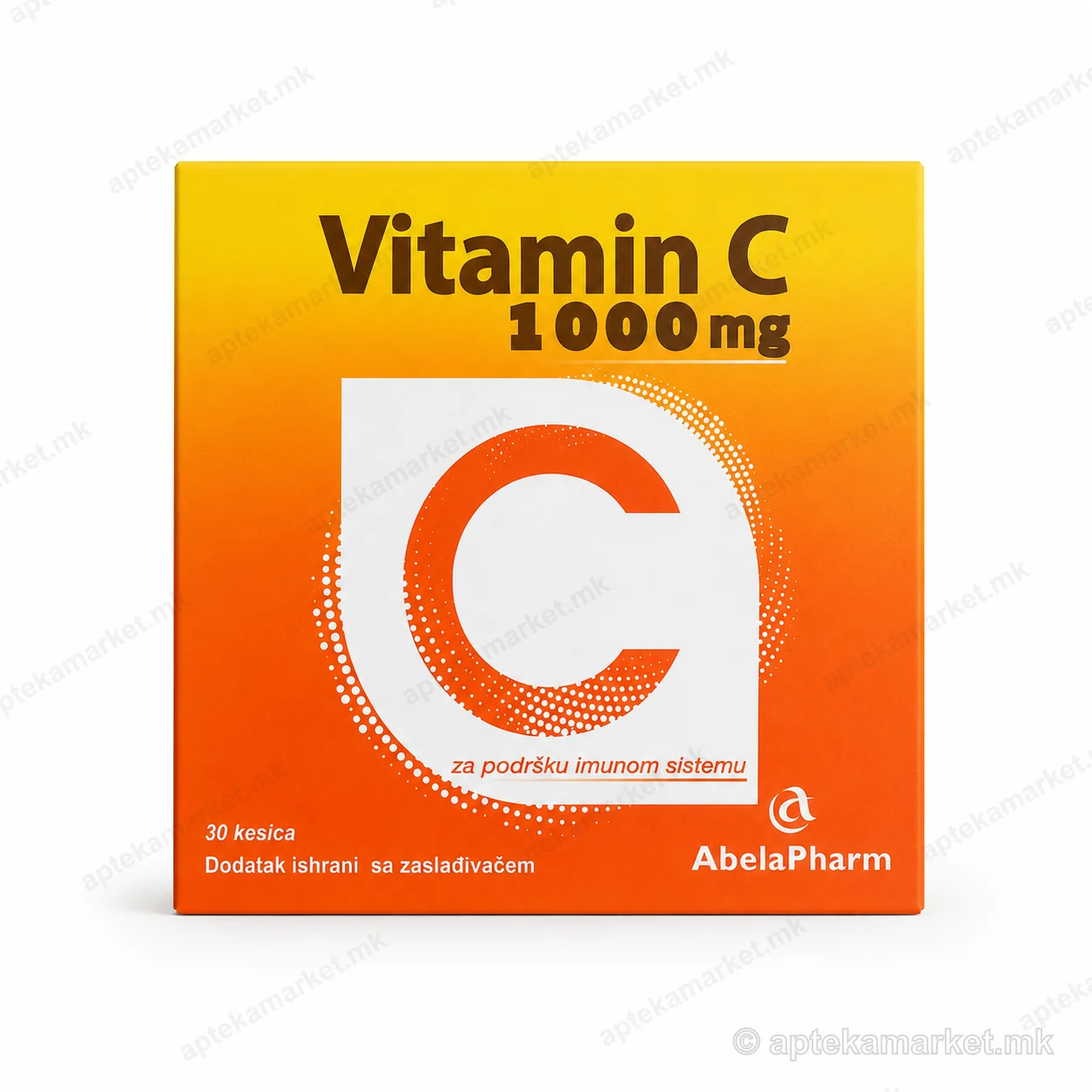 AbelaPharm Vitamin C 1000 mg кесички 30 - AbelaPharm