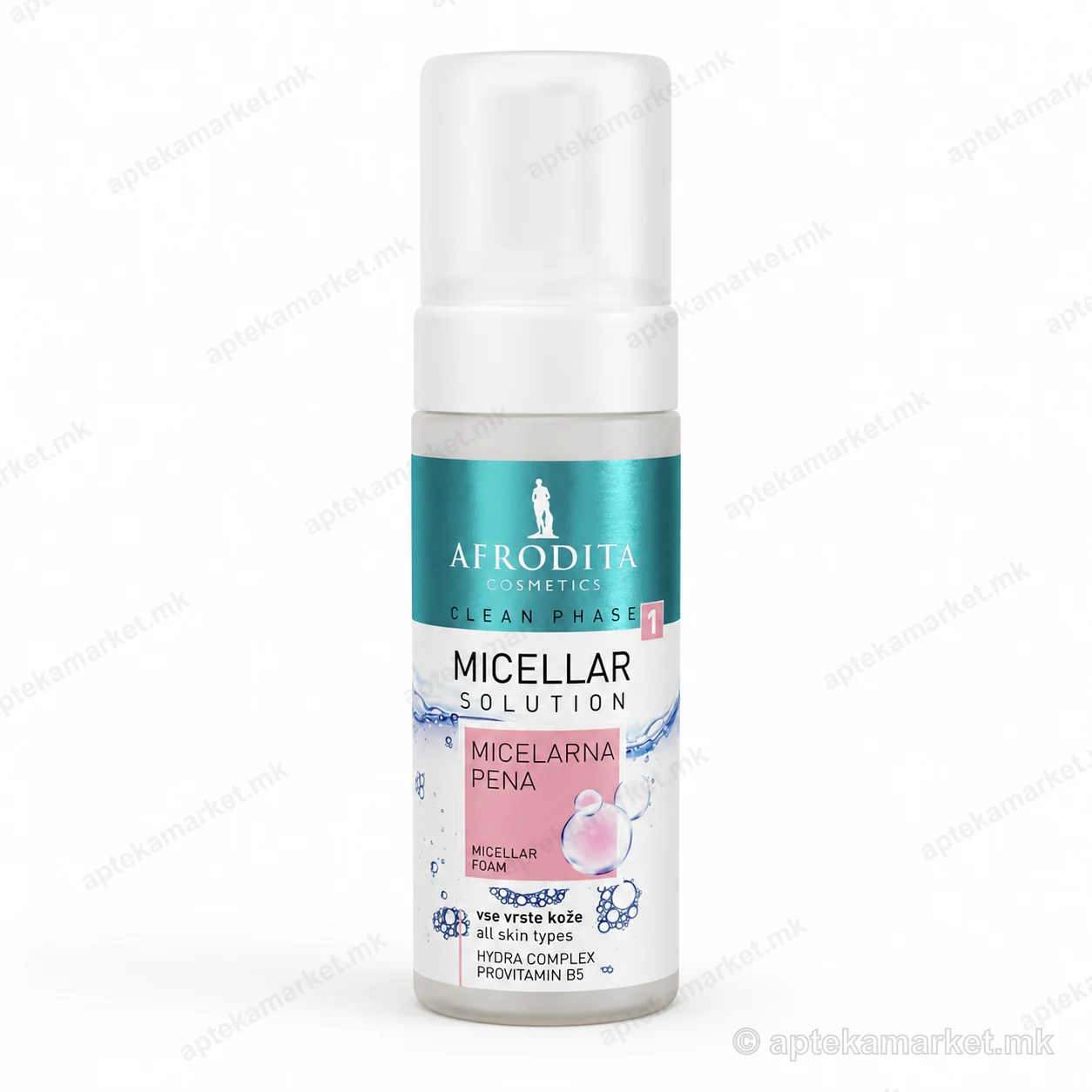 Afrodita Clean Phase Micellar Solution пакување