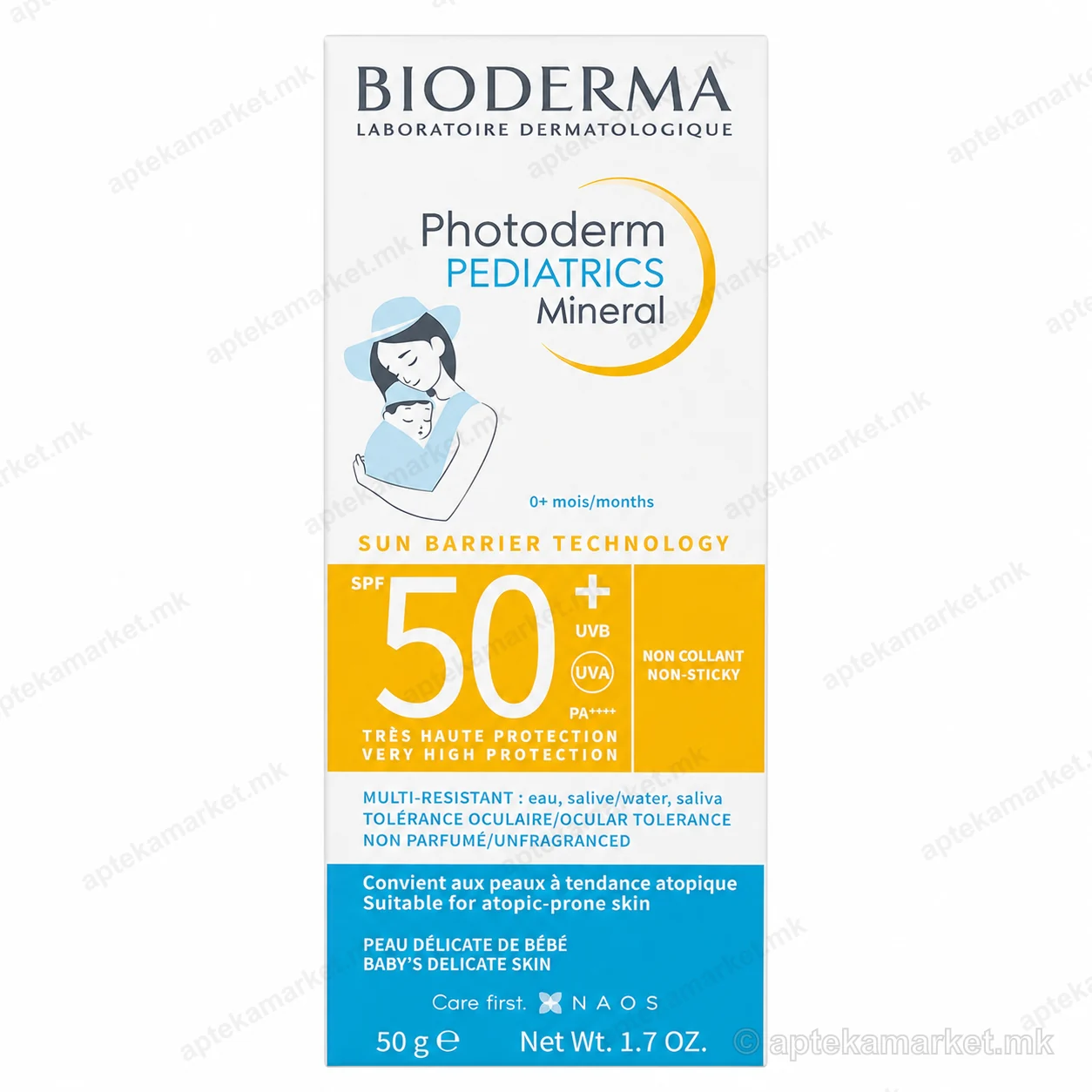 Bioderma SPF производ пакување