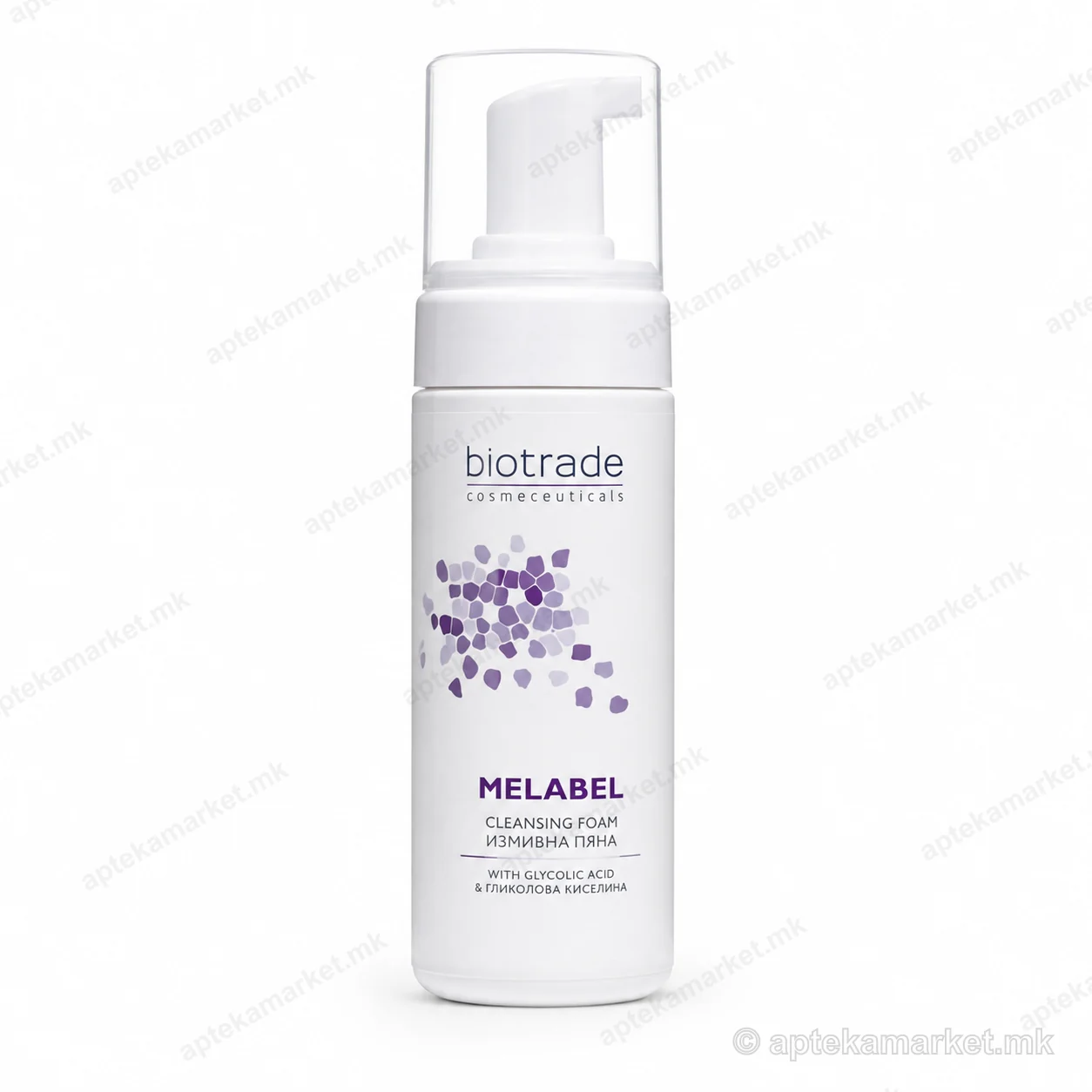 Biotrade Melabel Cleansing Foam од BIOTRADE пакување на бела позадина