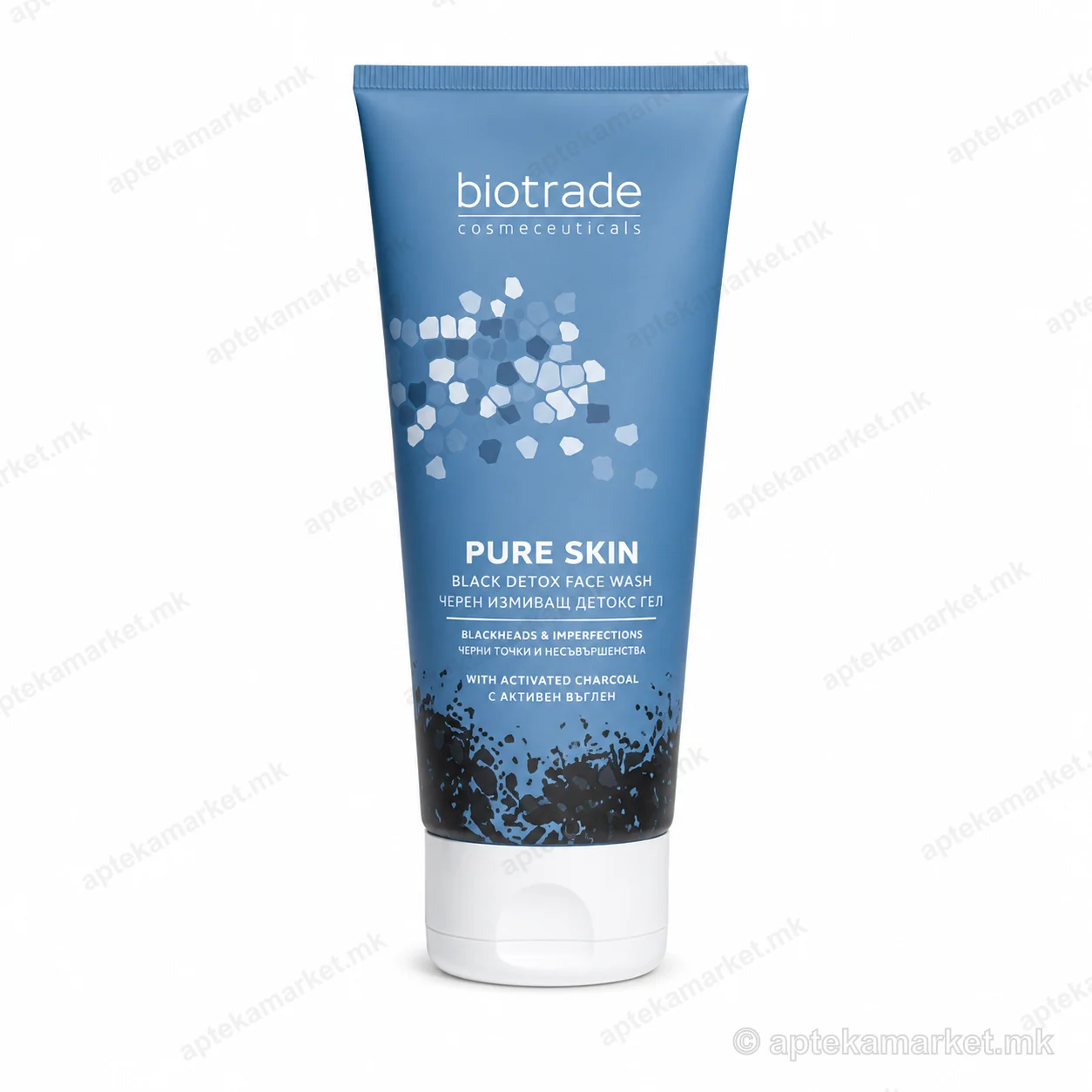 Biotrade Pure Skin Black Detox Face Wash од BIOTRADE пакување на бела позадина
