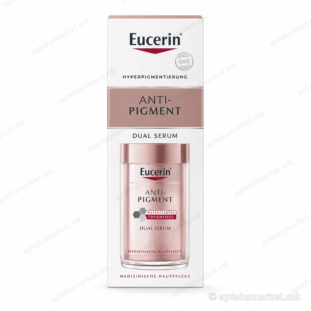 Eucerin Anti-Pigment Dual Serum од Eucerin пакување на бела позадина