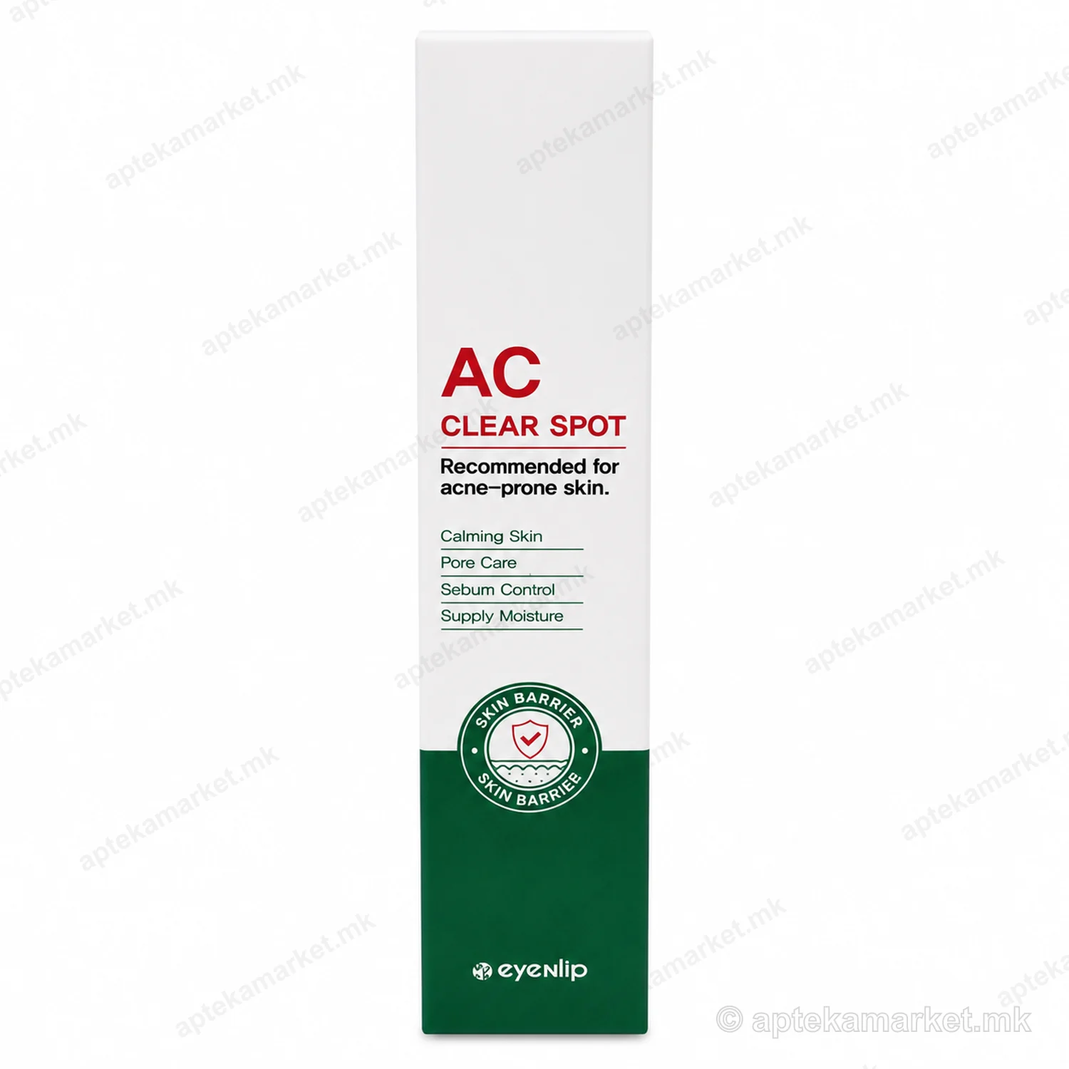 Eyenlip AC Clear Spot точкаста нега, packaging, AptekaMarket