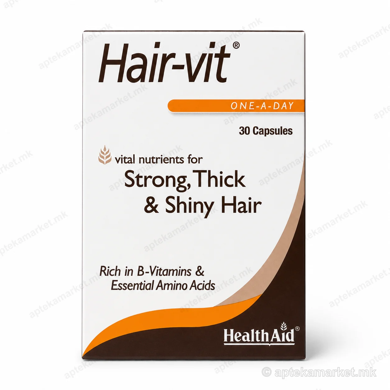 HealthAid Hair-vit капсули 30 - HealthAid