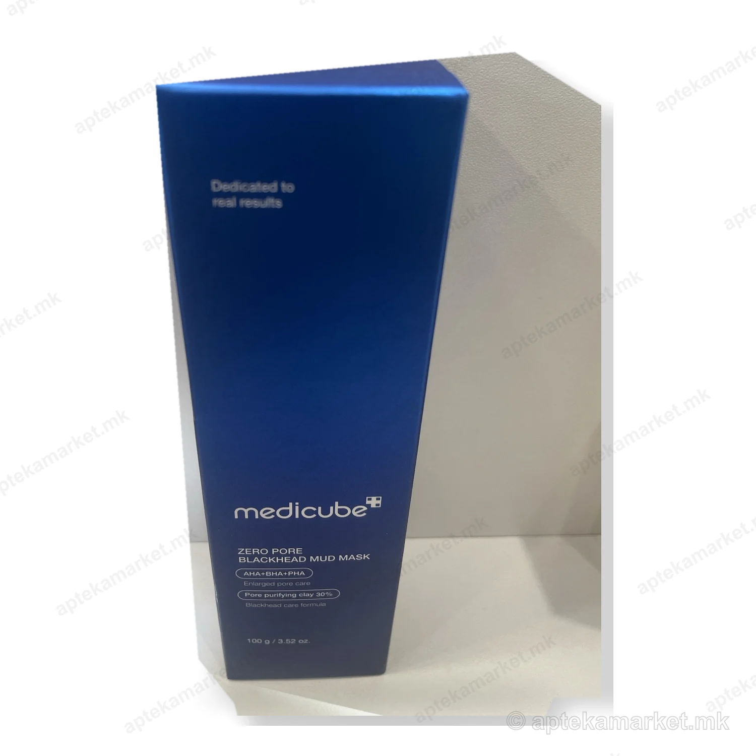 Medicube Zero Pore Blackhead Mud Mask 100 g, packaging, AptekaMarket
