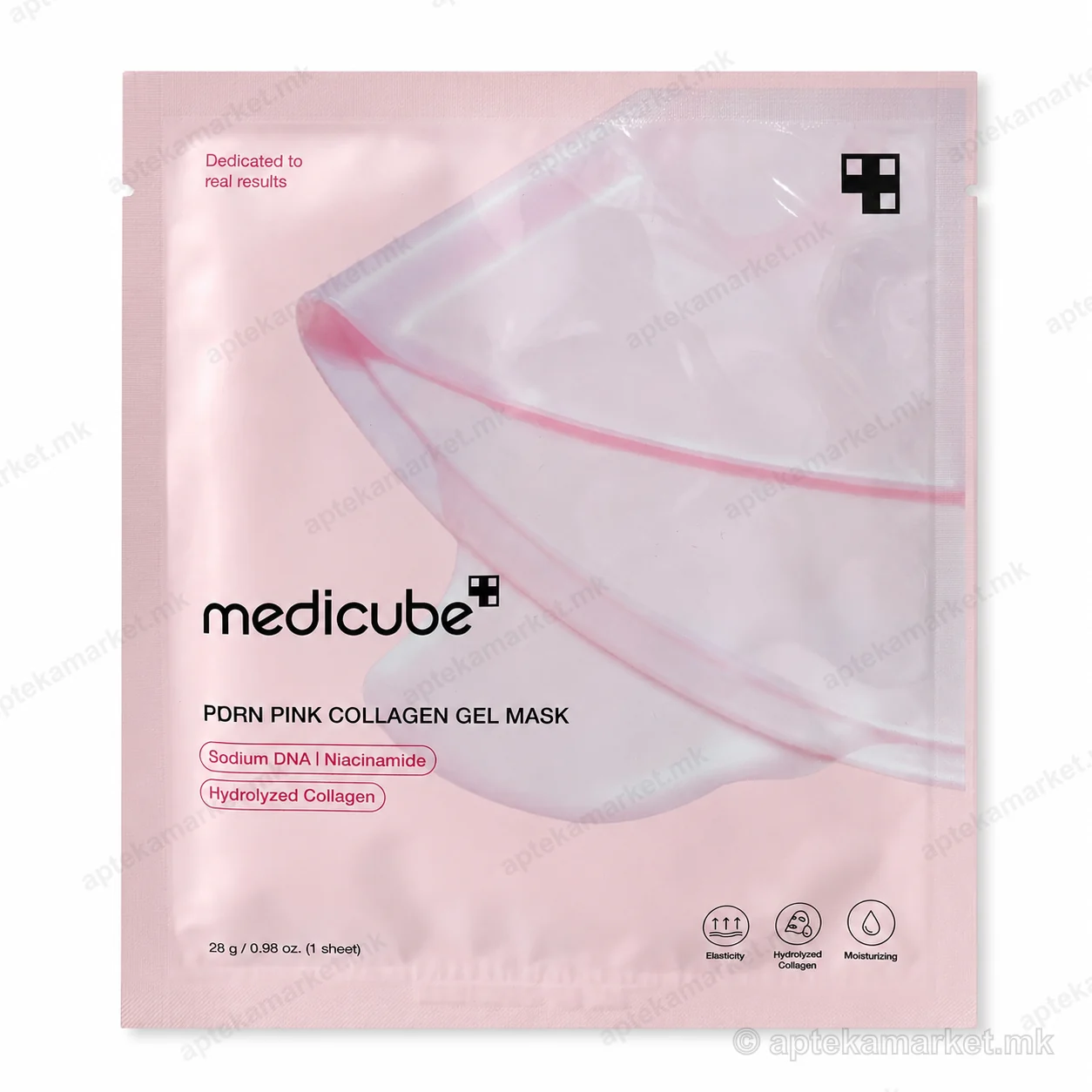 Medicube PDRN Pink Vita Coating Mask пакување