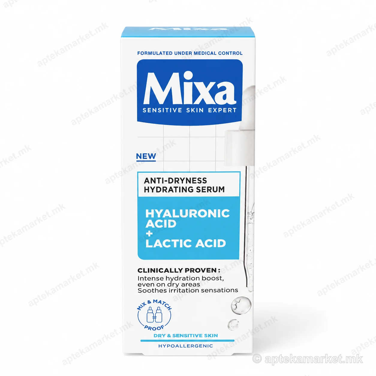 Mixa Anti-Dark Spot Serum Vitamin C + Glycolic Acid paketim, AptekaMarket