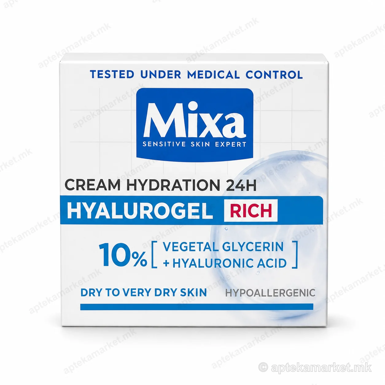 Mixa Anti-Dark Spot Cream Vitamin C + Niacinamide SPF20 paketim, AptekaMarket