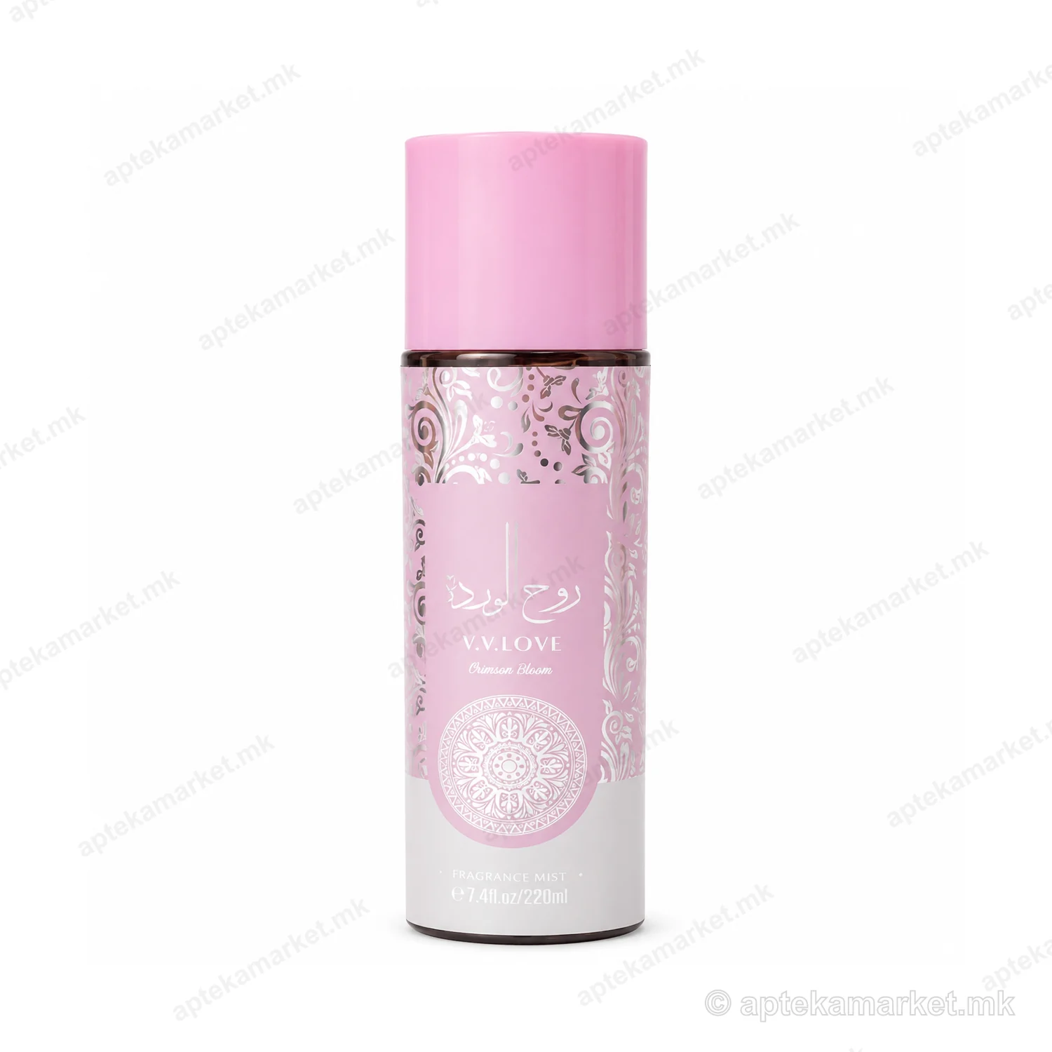V.V.Love V.V.Love Crimson Bloom Fragrance Mist 220 ml, packaging, AptekaMarket